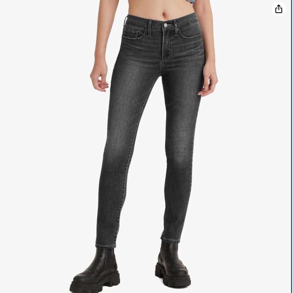 Levi's Women's 311 Shaping Skinny Jeans, Faded Black, Size 6/28